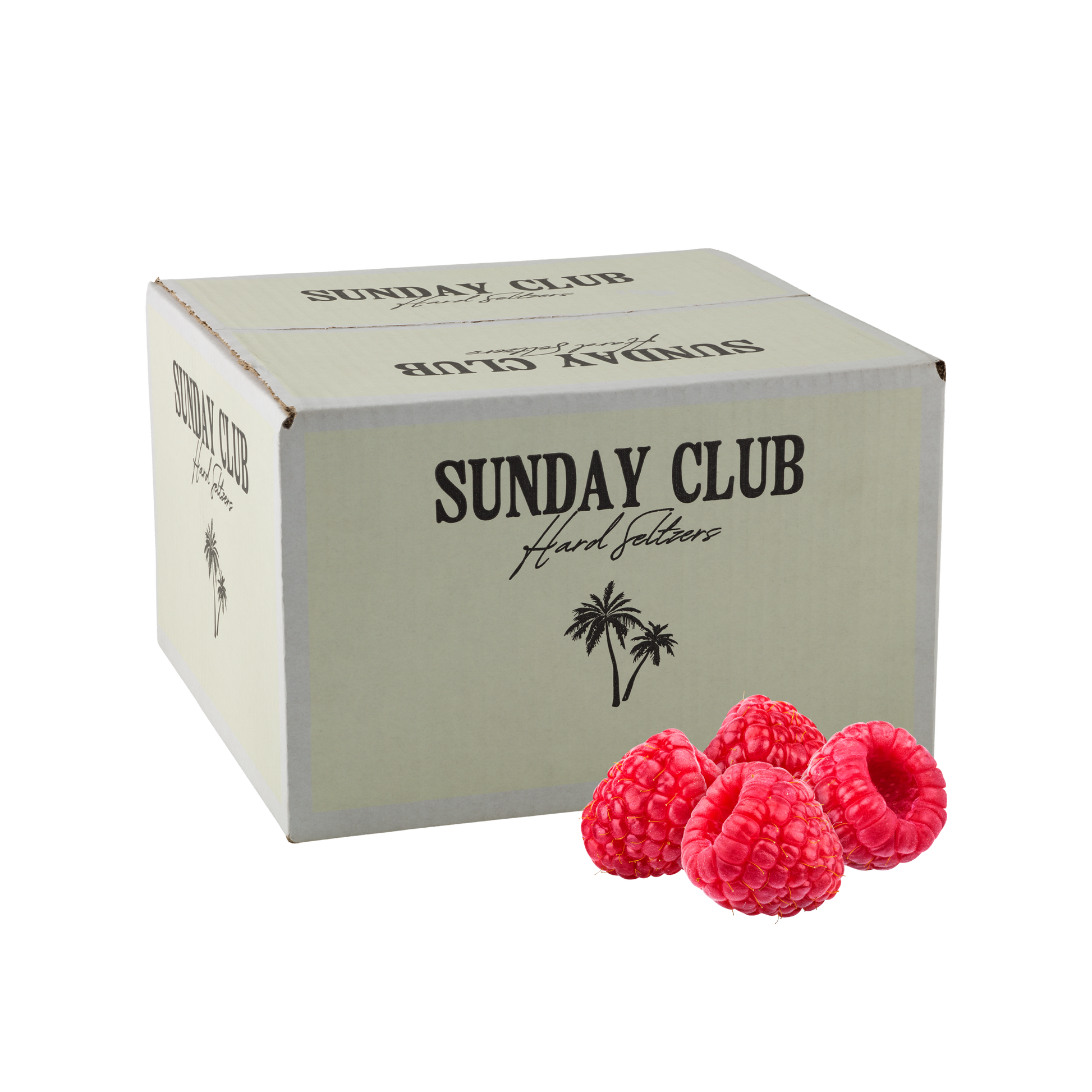 Raspberry Coconut Water Seltzer 16 Pack